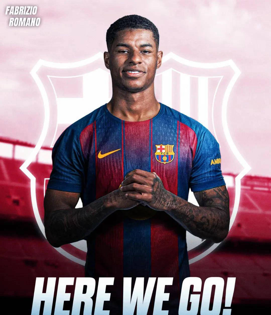 曼联将免费租借拉什福德给巴萨，细节曝光！明年夏天可3500万欧元买断